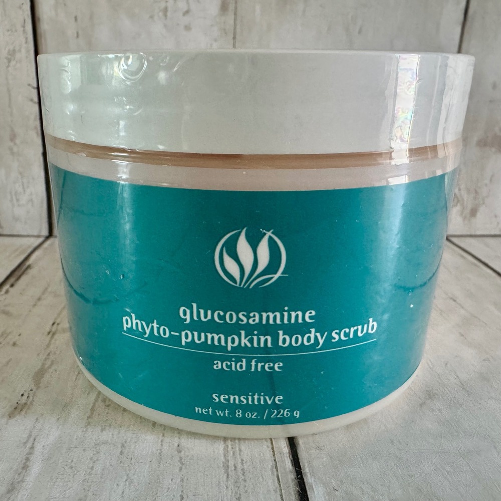 Serious Skin Care Glucosamine Phyto-Pumpkin Body Scrub Sensitive 8 oz Acid Free